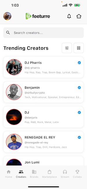 Feeturre Screenshot 3
