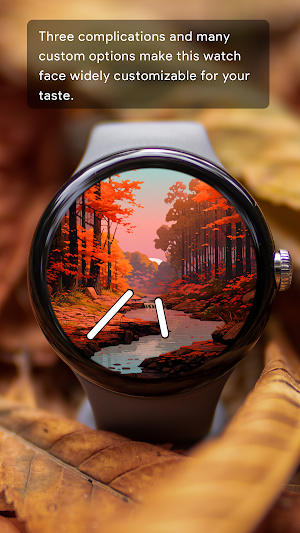 Horizon Autumn Set Watch Faces Screenshot 2
