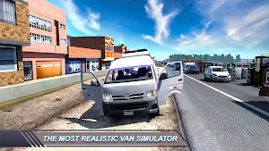 Dubai Van Simulator : Car Game Screenshot 0