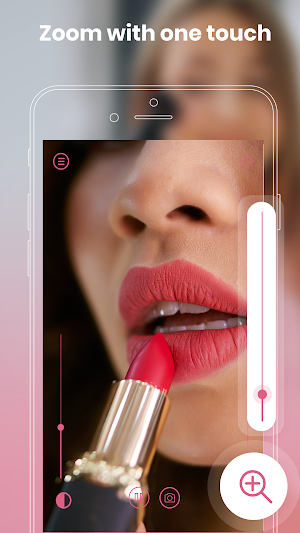 Mirror Plus - Pocket Mirror - Makeup and Shaving Screenshot 1