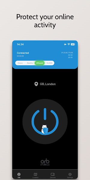 OrbVPN Screenshot 0