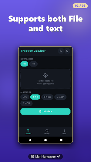 Checksum Calculator Screenshot 1