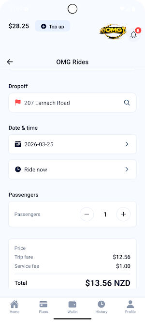 OMG Rides Screenshot 0