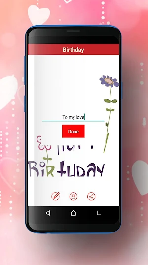 Wishes and Greetings Card Make Screenshot 2