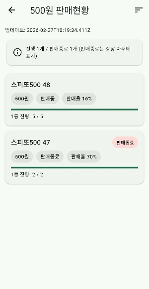 SpittoSales & RemainingTracker Screenshot 1