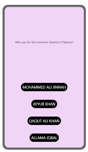 Pakistan Quiz Screenshot 0