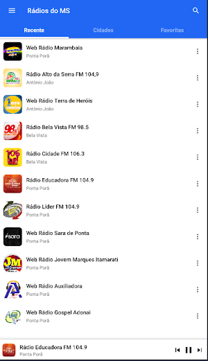 Rádios do MS Screenshot 1