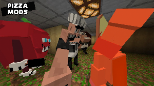 Pizza Tower Mod for Minecraft Screenshot 1