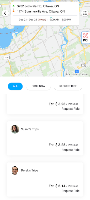 RideHawk Screenshot 3