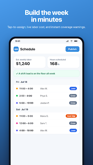 crewmuster Screenshot 0