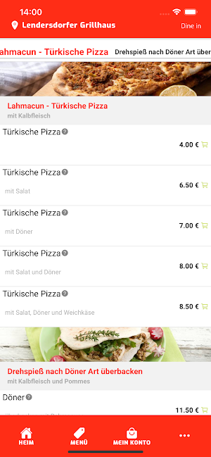Lendersdorfer Grillhaus Screenshot 2