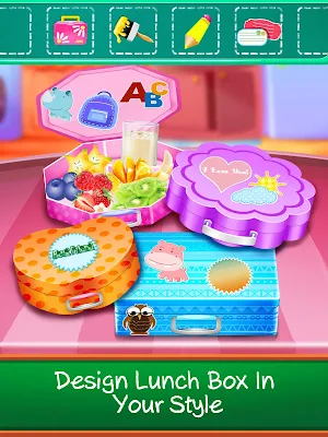 School Lunch Food Maker! Screenshot 3