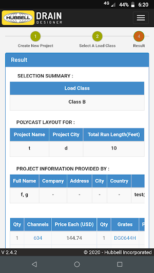 Polycast Drain Designer Screenshot 3
