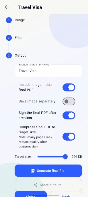 DocReady Pro: Visa Doc Tools Screenshot 3