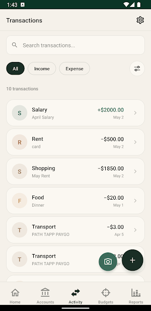 Cashflow: Budget Manager Screenshot 3