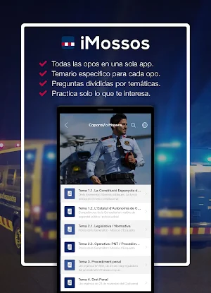 iMossos - Acceso directo al ISPC Screenshot 1