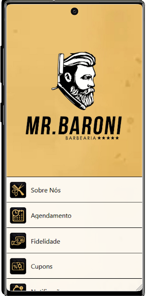 Mr Baroni Barbearia Screenshot 0