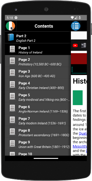 History of Ireland Screenshot 2