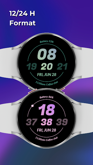 EXD054: Chromatic Rings Face Screenshot 3