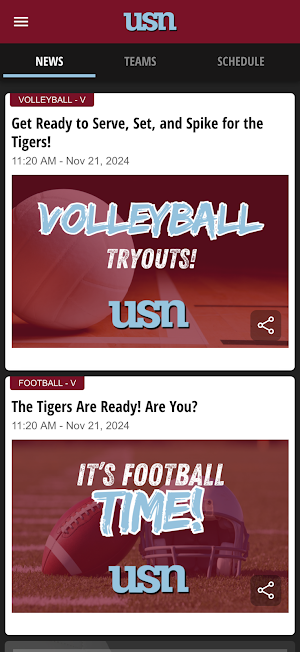 USN Tigers Screenshot 1