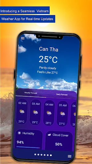 Vietnam Weather Forecast Screenshot 1