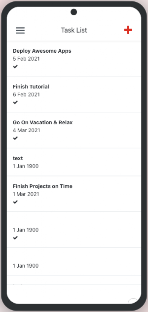 TaskList Screenshot 0
