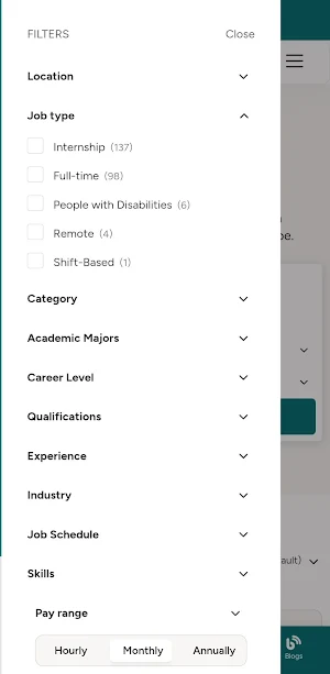 Recru EG – Internships & Jobs Screenshot 2