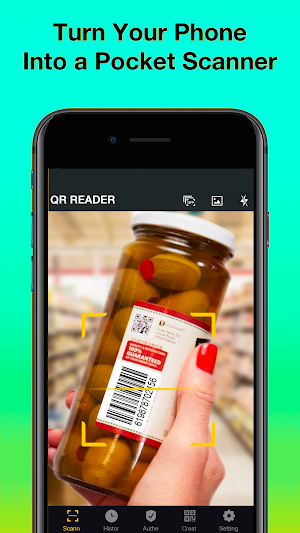 QR Scanner - Barcode & QR Code Screenshot 1