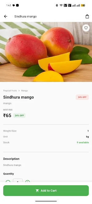 Bombay Ratnagiri FruitSupplier Screenshot 2