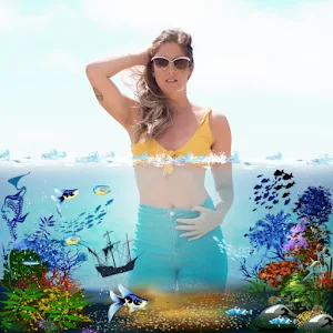 3D Water Effect Photo Editor | Underwater Frame Screenshot 3
