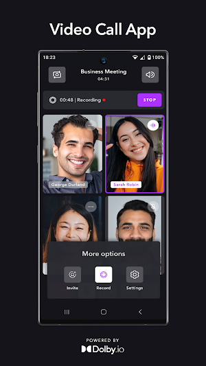 Dolby.IO Video Call Screenshot 0