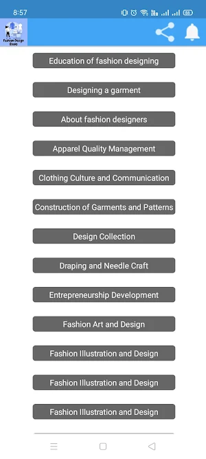 Fashion Design Books Screenshot 1