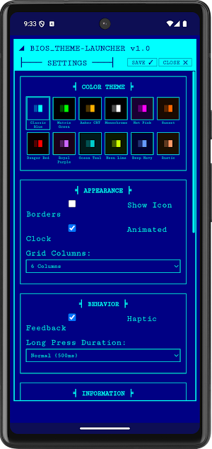 ASCII Terminal Launcher Screenshot 3