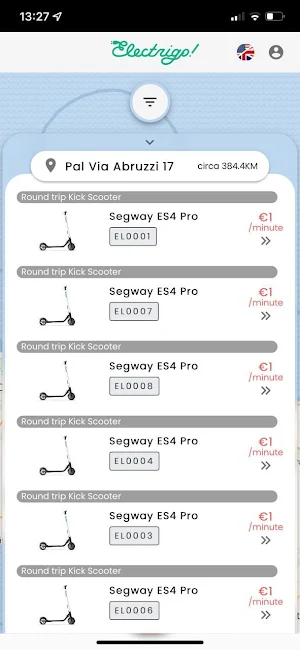 Electrigo Screenshot 1