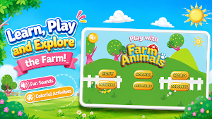 Farm Animals: Play & Learn Screenshot 0