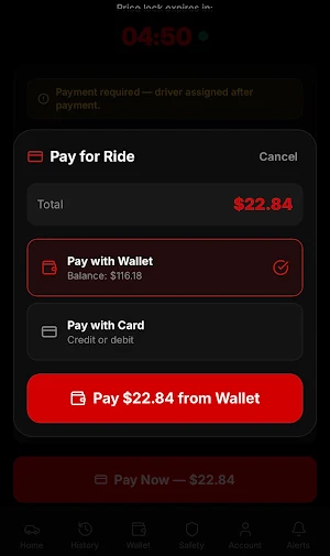 OnTheWay Rides Screenshot 3