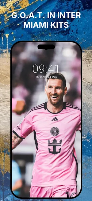 Soccer Lionel Messi wallpaper Screenshot 3