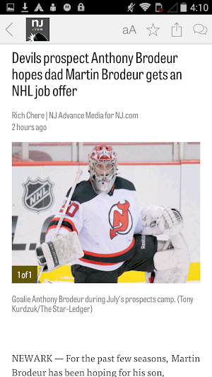 NJ.com: New Jersey Devils News Screenshot 2