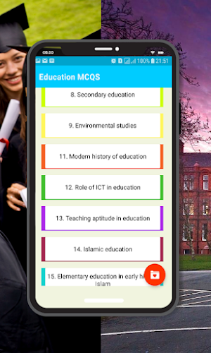 Education MCQs Screenshot 2