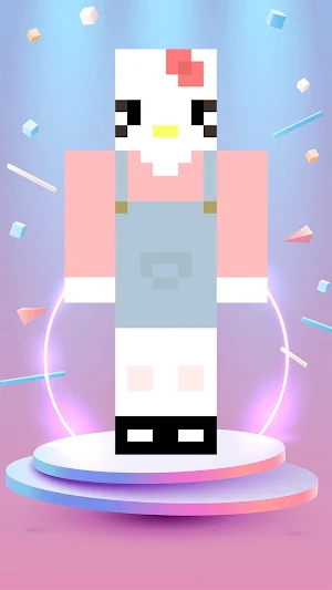 Hello Kitty Skin for Minecraft Screenshot 0