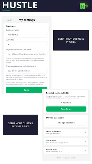 Hustle: Mobile POS Screenshot 0