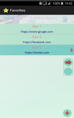 Favorite links Pro Screenshot 1