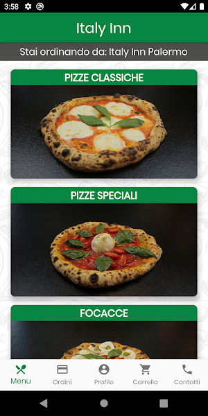 Pizzeria Italy Inn Screenshot 1