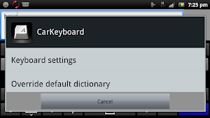 CarKeyboard Screenshot 2