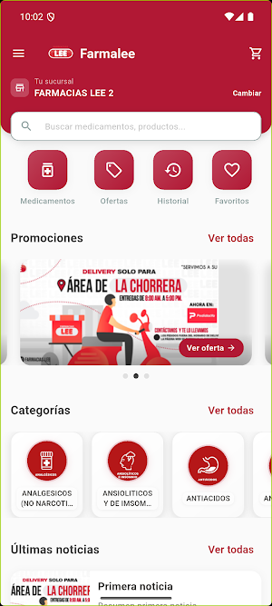 Farmacias Lee App Screenshot 0