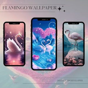 Wallpaper Flamingos Screenshot 0