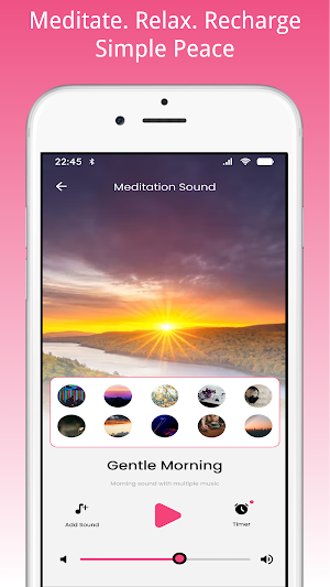 Meditation Music: Relax Sounds Screenshot 1