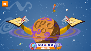 Space Dunk Basketball Screenshot 1