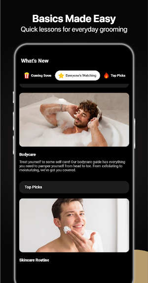Men Grooming Guide: Self Care Screenshot 3