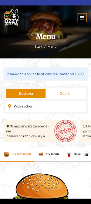 Ozzy Burger Screenshot 0